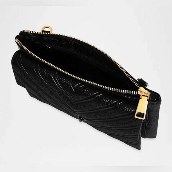 **NWT**Rebecca Minkoff Edie Zip Quilted Leather Crossbody Bag - Picture 3 of 4